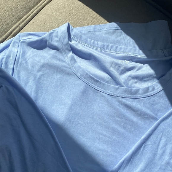 Light Blue Active Base Layer Long Sleeve Top NEW - Picture 11 of 12